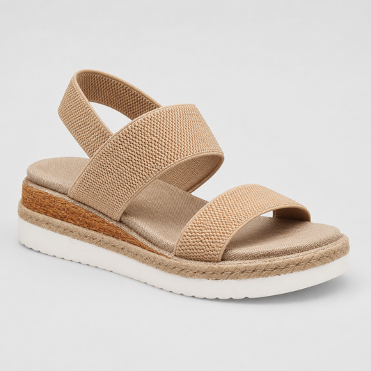 Flatform Slingback Sandals