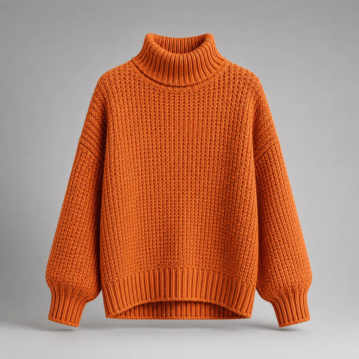 Cozy Ribbed Turtleneck Sweater