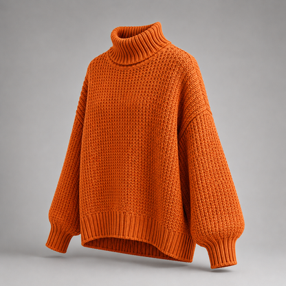 Cozy Ribbed Turtleneck Sweater