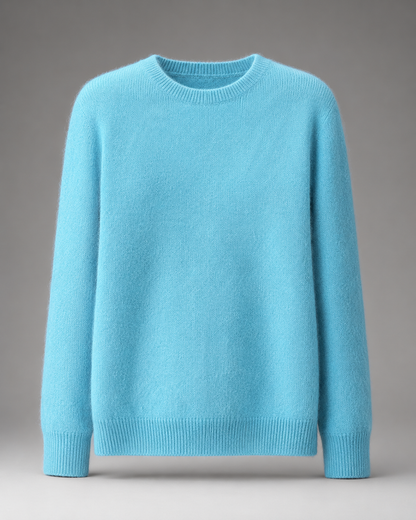 Soft Crewneck Knit Sweater